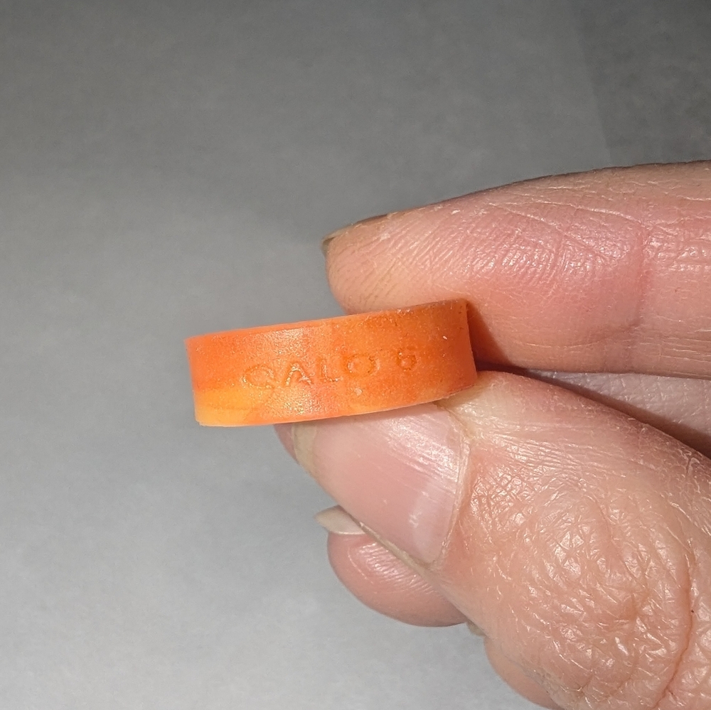 Qalo Lava Silicone Ring Size 5.5 SEE DESCRIPTION
